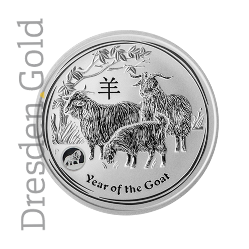 Lunar II Ziege 1 oz Privy Mark