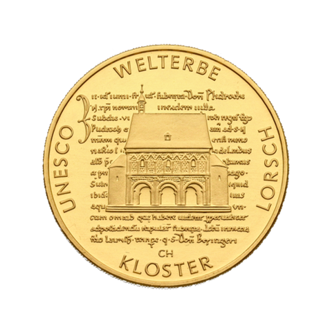 Goldmünze 100 Euro Kloster Lorsch