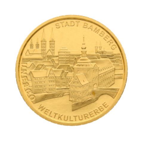 Goldmünze 100 Euro Bamberg