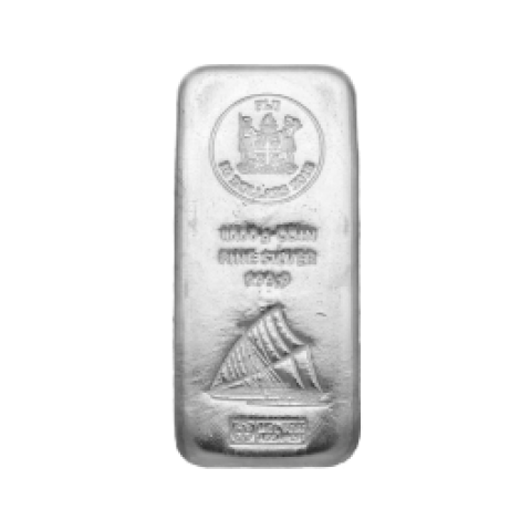 Fiji-Silber-Münzbarren 1 kg