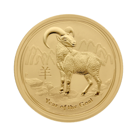 Lunar Serie II - Jahr der Ziege 2 oz