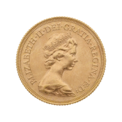 1 Pfund Sovereign Elisabeth II