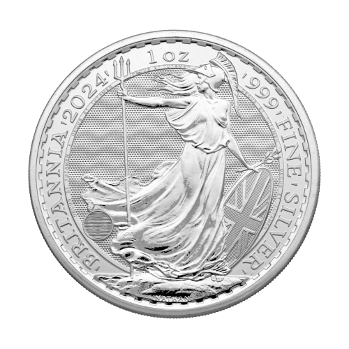 Britannia 1 oz obverse