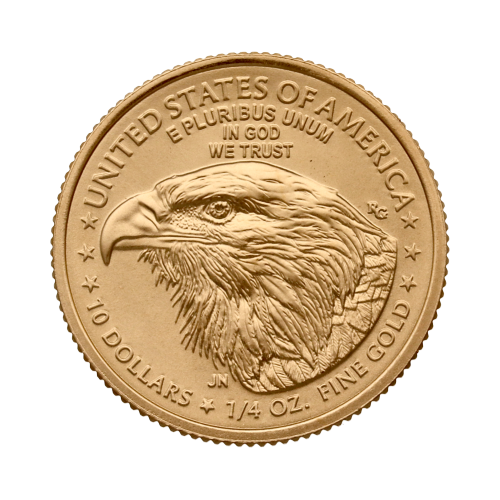 American Eagle 1/4 oz obverse