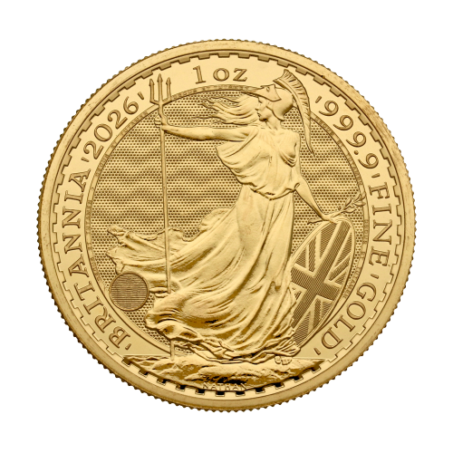 Britannia 1 oz obverse