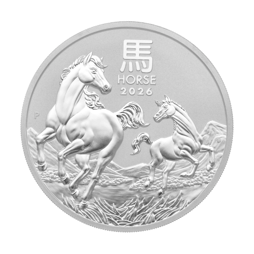 Lunar Series III – Year of the Horse 2026 1 oz obverse