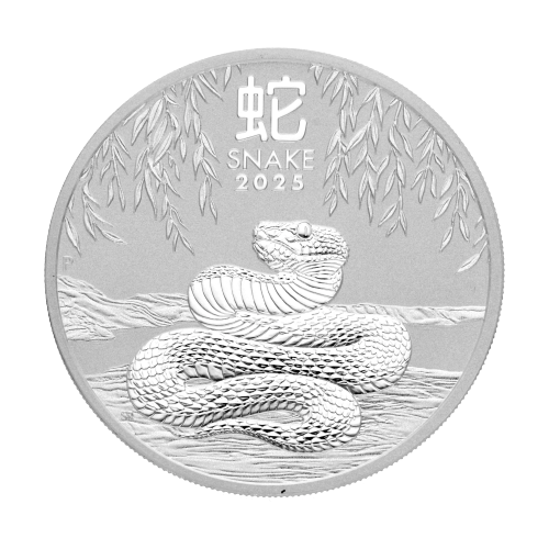 Lunar III Snake 1/2 oz obverse