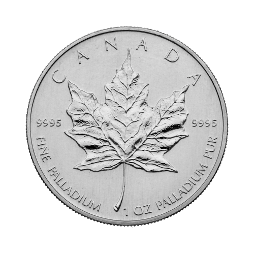 Maple Leaf 1 oz Palladium obverse