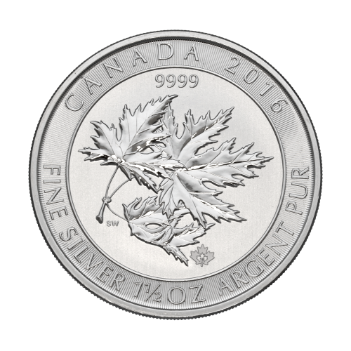 Silver Coin Multi Maple 1,5 oz obverse