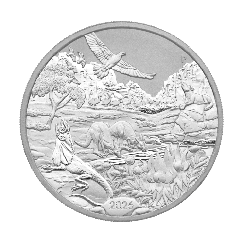 Wonders of Australia - The Outback 1 oz obverse