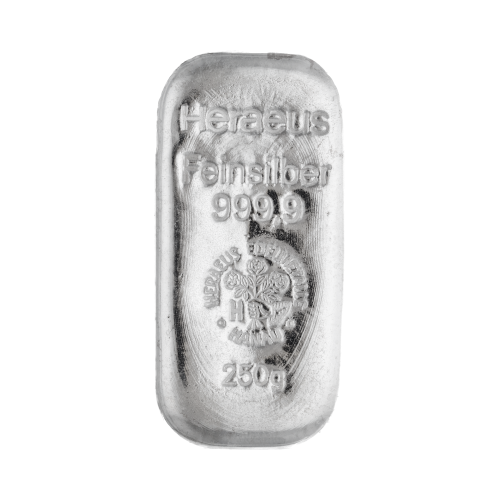 Silver Bar 250 g obverse