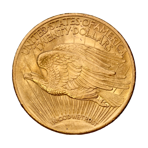St. Gaudens Double Eagle 1 oz obverse