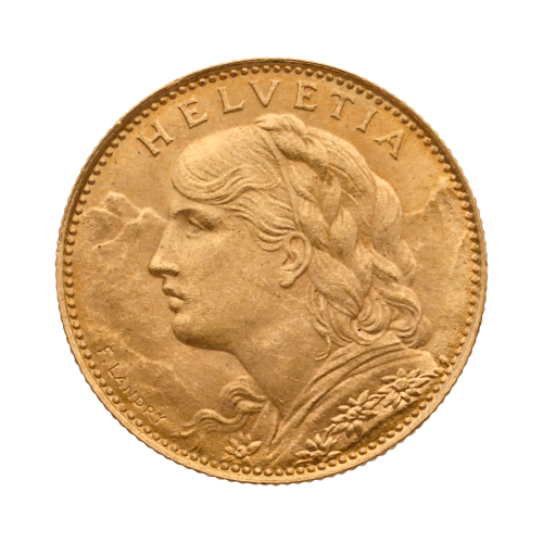 Vreneli 10 SFr obverse