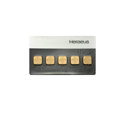 Gold bar MultiCard 5 x 1 g