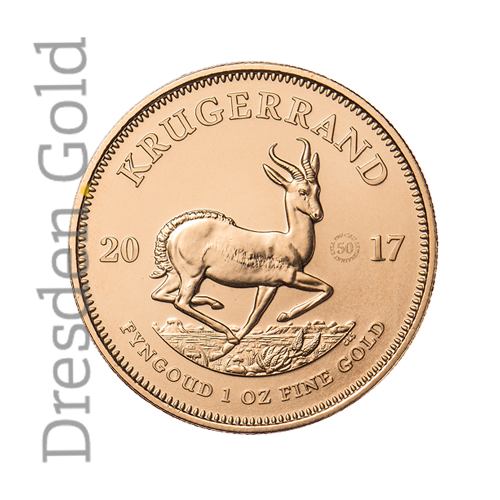 Krugerrand 1 oz Tribute Coin gold obverse