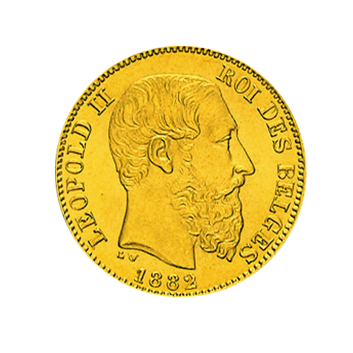 Leopold II 20 Franc