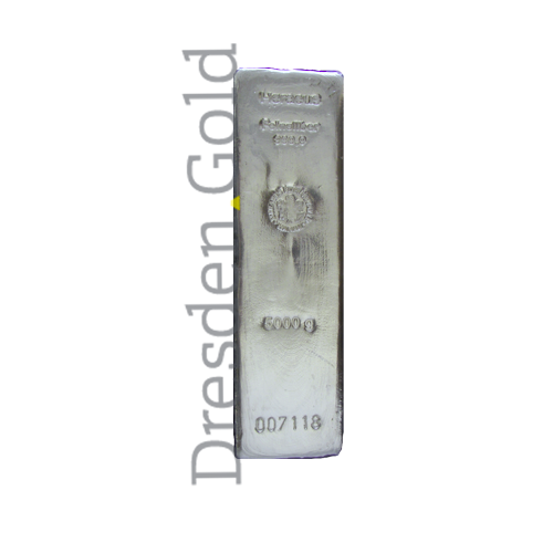 Silver Bar 5 kg obverse