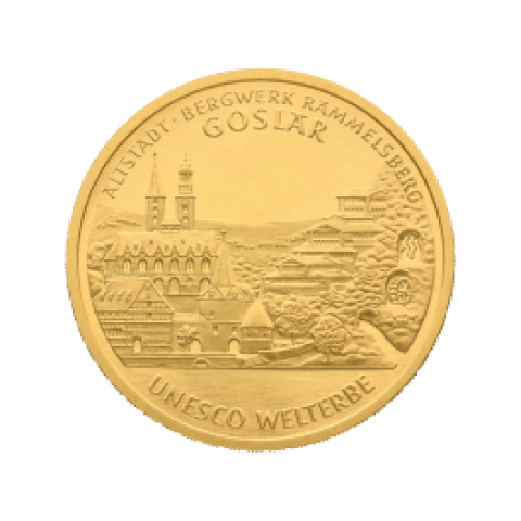 Goldmünze 100 Euro Goslar