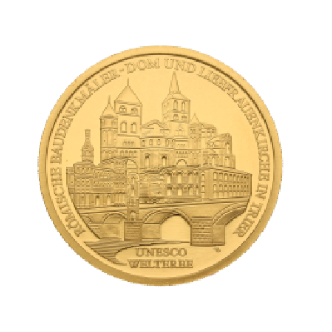 gold coin 100 Euro Trier