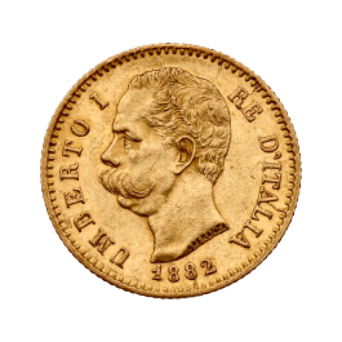 Umberto I 20 Lira