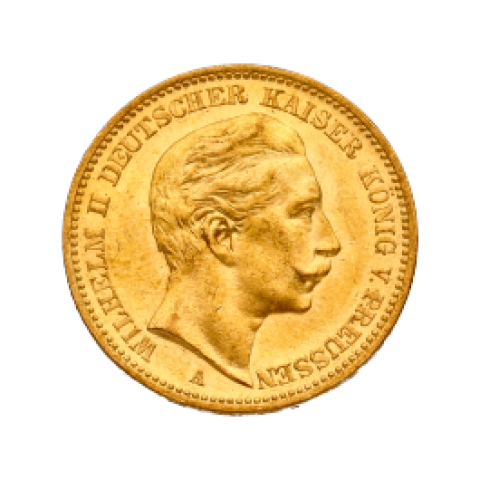 Wilhelm II 20 Mark