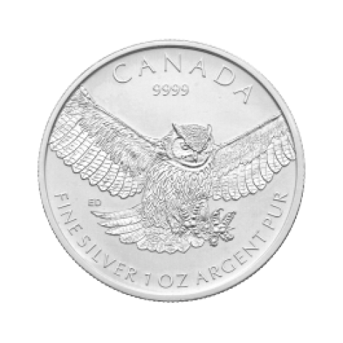 Canadian Birds of Prey - Owl 1 oz