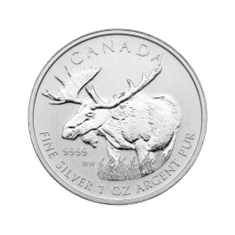 Canadian Wildlife Series - Moose 1 oz