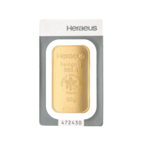 Gold bar 50 g