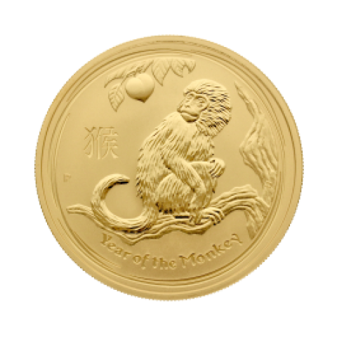 Lunar Series II - Monkey 1 oz