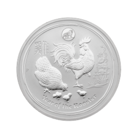 Lunar II Rooster 1 oz Privy Mark