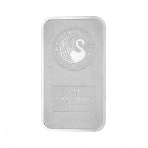 Silver bar 1 oz Perth Mint