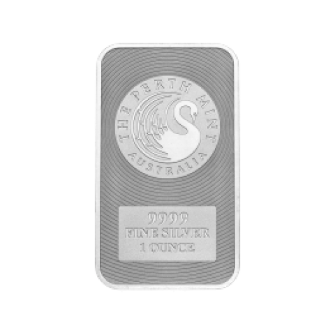 Silver bar 1 oz Perth Mint