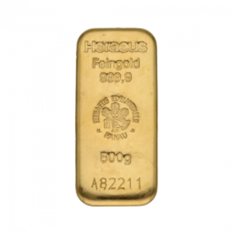 Gold bar 500 g