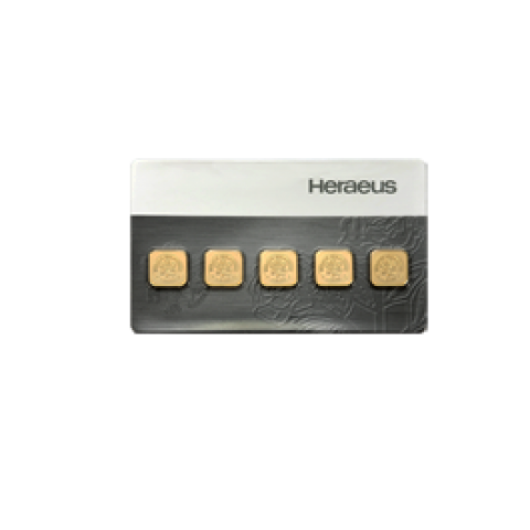 Gold bar MultiCard 5 x 1 g