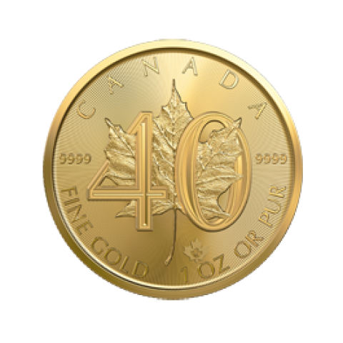Maple Leaf 1 oz tribute coin