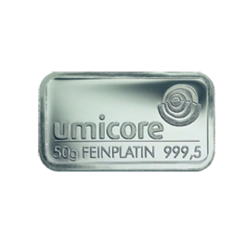 Platinum bar 50 g