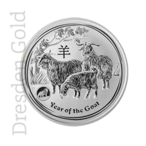 Lunar II Goat 1 oz Privy Mark